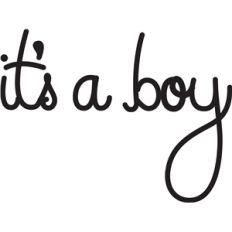 it's a boy