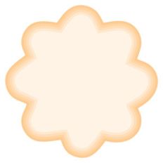 nested flower petal squares