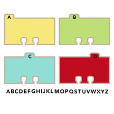 rotating file system - alphabet