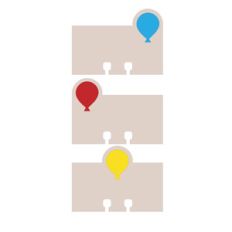 rotating file system - balloons