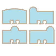 rotating file system - round tabs