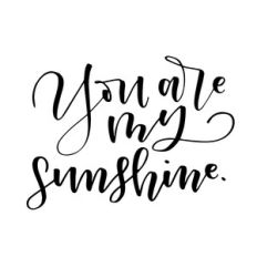 you are my sunshine