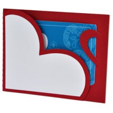 heart gift card sleeve