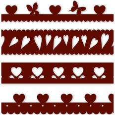 heart borders