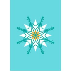 layered snowflake