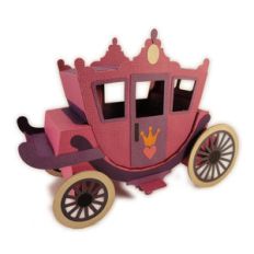 princess 3d carriage