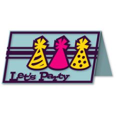 lets party hat card