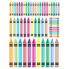 crayon stickers