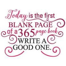 the first blank page quote