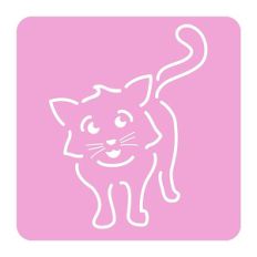 kitten stencil