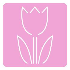 tulip stencil