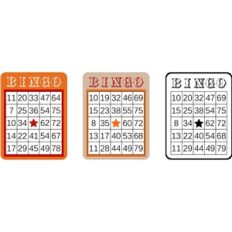 bingo sheet set