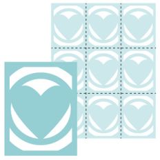 fold and tear valentine