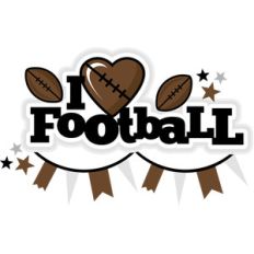 i heart football title