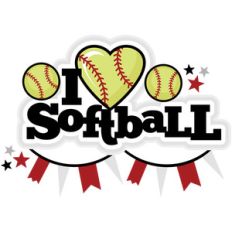 i heart softball title