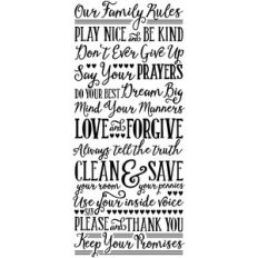 our family rules
