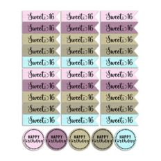 sweet sixteen birthday printables
