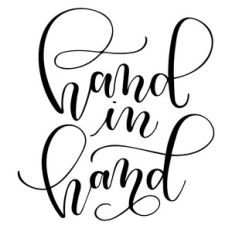 hand in hand