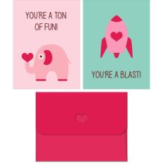elephant + rocket valentine