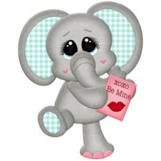 be mine elephant valentine