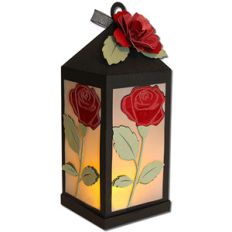 rose lantern (flameless)
