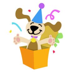 surprise puppy