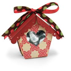 heart window birdhouse
