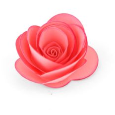 3d rolled rosebud flower