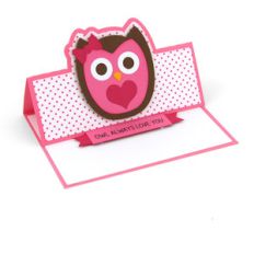 a2 owl easel card