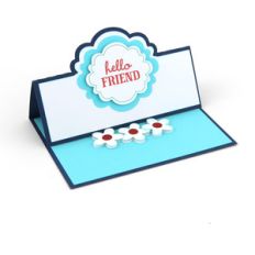 a2 friend easel card