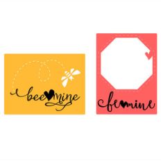 bee mine journaling cards
