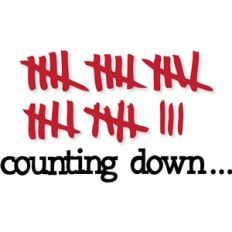 countdown marks
