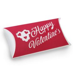 happy valentines pillow box