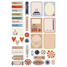 pen and ink planner stickers