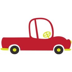 auto retro cutie truck