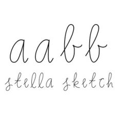 stella sketch font