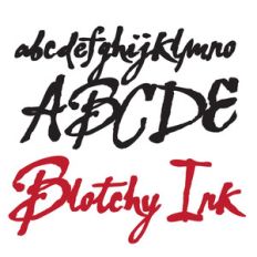ld blotchy ink