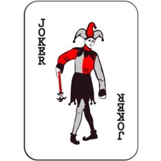 playing cards - joker