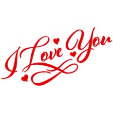 i love you