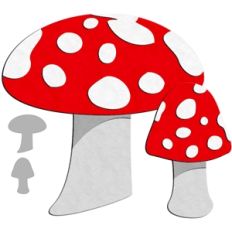 pair of toadstools