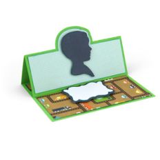 a2 easel card boy