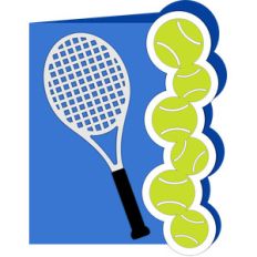 tennis card