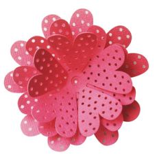 3d dotty flower