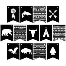 tribal banner