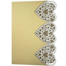 5x7 hearts card