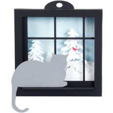3d shadow box - wishing for spring v.1
