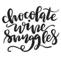 chocolate wine snuggles