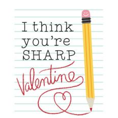 valentine pencil