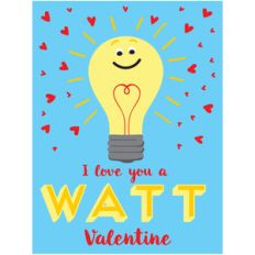 valentine lightbulb