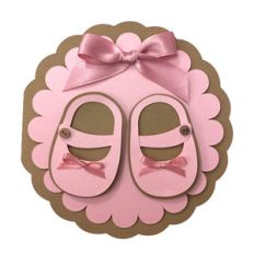shoes baby card